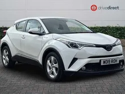 White Used 2019 Toyota C-HR SUV | £14,250 (Fair price)