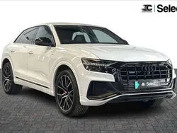 White Used 2020 Audi Q8 Comfort SUV | £43,700 (Good price)