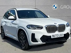 White Used 2023 BMW X3 M Sport SUV | £36,980 (Good price)