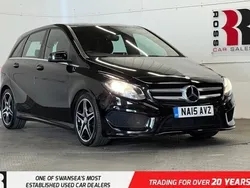 Black Used 2015 Mercedes B200 AMG line MPV | £9,695 (Fair price)