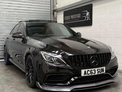Black Used 2017 Mercedes C63S AMG Premium Sedan | £33,989 (Fair price)