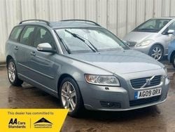 Blue Used 2009 Volvo V50 SE Estate | £3,485
