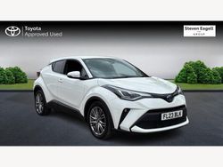 White Used 2023 Toyota C-HR SUV | £24,752 (Expensive)