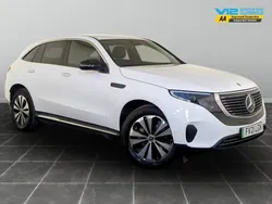 White Used 2021 Mercedes EQC400 SUV | £22,995 (Super price)