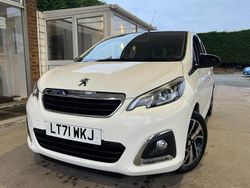 White Used 2021 Peugeot 108 Allure Hatchback | £8,995 (Fair price)