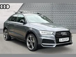 Grey Used 2018 Audi Q3 Black Edition SUV | £21,290 (Good price)