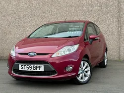 Red Used 2009 Ford Fiesta Zetec Hatchback | £3,695 (Fair price)