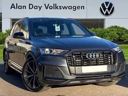 Grey Used 2022 Audi Q7 Black Edition SUV | £42,495 (Fair price)