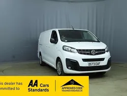 White Used 2023 Vauxhall Vivaro Van | £18,795 (A bit pricey)