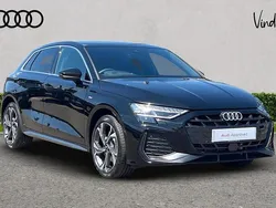 Black Used 2025 Audi A3 e-tron S-Line Hatchback | £30,520 (Expensive)