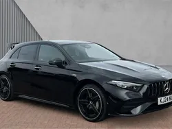 Black Used 2024 Mercedes A35 AMG Premium Plus Hatchback | £38,874 (Expensive)