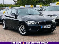 Black Used 2018 BMW 116 Advantage Hatchback | £8,650 (Fair price)