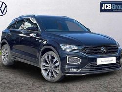 Black Used 2021 VW T-Roc R-line SUV | £22,995 (Fair price)
