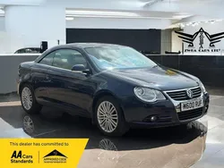 Blue Used 2006 VW Eos Cabriolet | £1,595