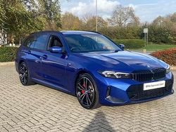 Blue Used 2024 BMW 330e M Sport Estate | £35,555 (Fair price)