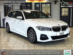 White Used 2021 BMW 320 M Sport Estate | £20,470 (Good price)