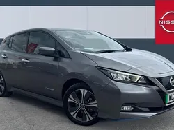 Grey Used 2021 Nissan Leaf Tekna Hatchback | £12,201 (Fair price)