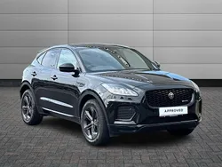 Santorini black Used 2023 Jaguar E-Pace R-Dynamic SUV | £31,398 (Fair price)