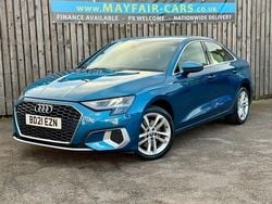 Blue Used 2021 Audi A3 Sport Sedan | £17,450 (Super price)