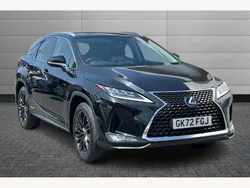 Black Used 2022 Lexus RX450h Sport Line SUV | £36,650 (Fair price)