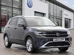 Black Used 2024 VW T-Cross Match SUV | £20,350 (Fair price)