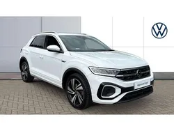 White Used 2022 VW T-Roc R-line SUV | £24,059 (Fair price)