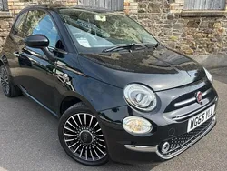 Black Used 2015 Fiat 500 Lounge Hatchback | £5,695 (Fair price)
