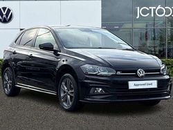Black Used 2020 VW Polo R-line Hatchback | £15,387 (Fair price)