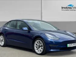 Blue Used 2020 Tesla Model 3 Long Range Sedan | £19,000 (Fair price)