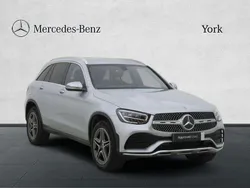 Silver Used 2022 Mercedes GLC300e AMG line SUV | £32,000 (Super price)