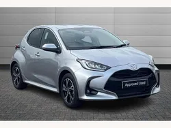 Silver New 2025 Toyota Yaris Hybrid Design Hatchback | £21,499 (Good price)