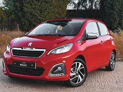 Red Used 2017 Peugeot 108 Allure Hatchback | £5,790 (Fair price)
