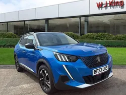 Blue Used 2023 Peugeot e-2008 GTi SUV | £14,595 (Fair price)