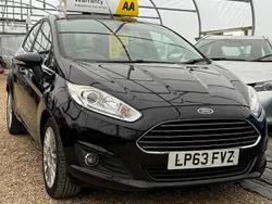 Black Used 2014 Ford Fiesta Titanium Hatchback | £2,950 (Fair price)