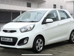 White Used 2014 Kia Picanto Hatchback | £5,495 (Fair price)
