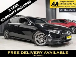 Black Used 2021 Mercedes A220 AMG line Hatchback | £20,995 (Fair price)