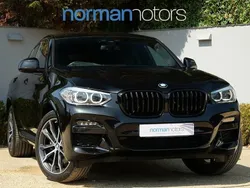 Black Used 2021 BMW X4 M Sport SUV | £30,495 (Fair price)