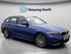 Blue Used 2021 BMW 330e M Sport Estate | £21,700 (Fair price)