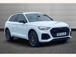 White Used 2024 Audi Q5 Black Edition SUV | £43,295 (Expensive)