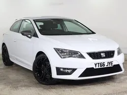 White Used 2016 Seat Leon FR Hatchback | £7,275 (Fair price)