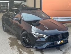 Black Used 2020 Mercedes CLA180 AMG line Sedan | £23,995 (Expensive)