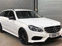 White Used 2016 Mercedes E220 AMG Estate | £14,950 (Fair price)