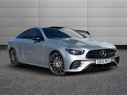 Silver Used 2022 Mercedes E300 AMG line Coupe | £34,790 (A bit pricey)