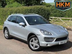 Silver Used 2012 Porsche Cayenne SUV | £9,495 (Fair price)