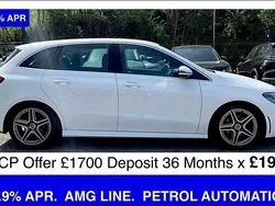 White Used 2019 Mercedes B180 AMG line MPV | £14,990 (Good price)