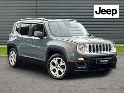 Grey Used 2016 Jeep Renegade Limited SUV | £6,691 (Fair price)