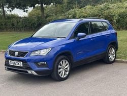 Blue Used 2018 Seat Ateca SE SUV | £11,300 (Fair price)