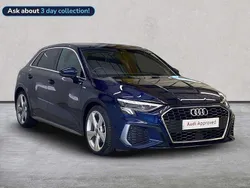 Blue Used 2022 Audi A3 S-Line Hatchback | £24,301 (A bit pricey)