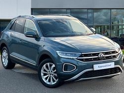 Blue Used 2024 VW T-Roc Style SUV | £23,698 (Fair price)