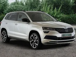 Silver Used 2022 Skoda Karoq SportLine SUV | £22,390 (Good price)